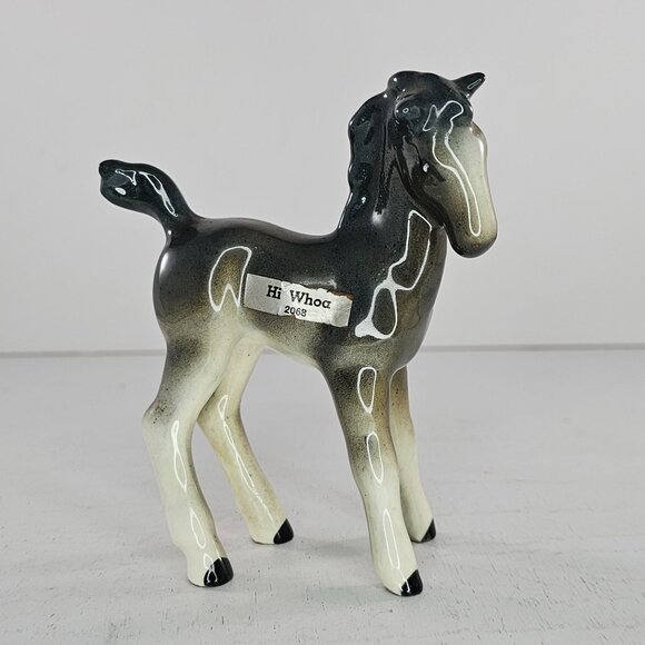 Vintage Robert Simmons Hi Whoa Horse Figurine Grey #2068 - Picture 2 of 8